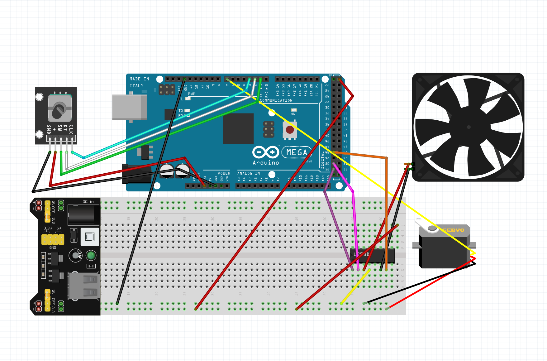 Adjustable Fan Circuit Diagram