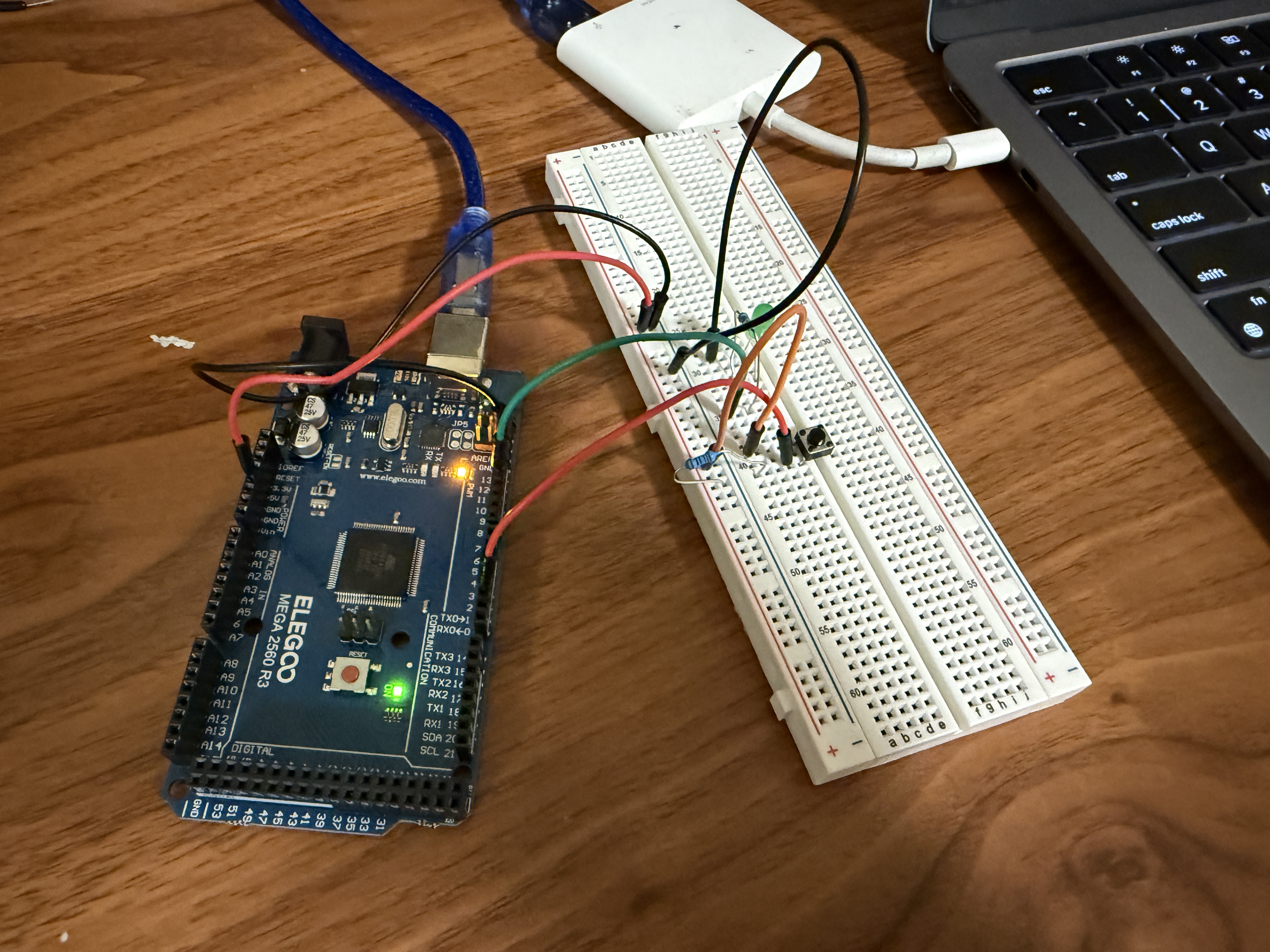 Button LED Circuit